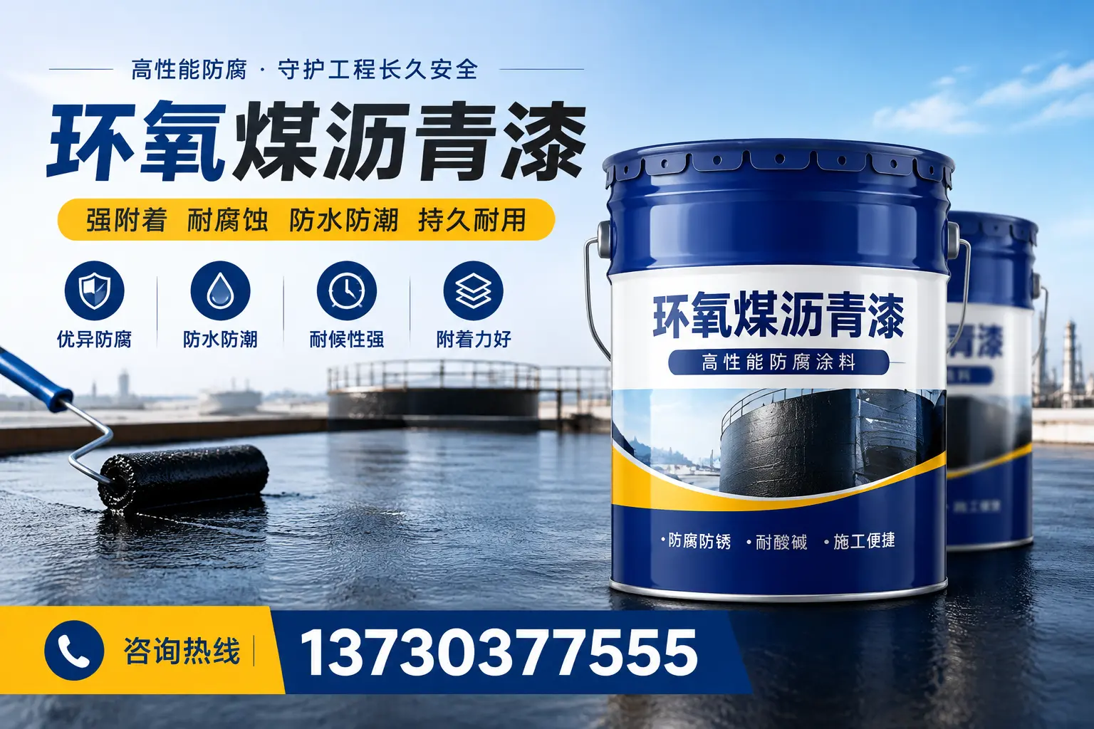 如何判断环氧煤沥青漆的质量?厦门消费者指南